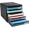 Exacompta 309606D Cajonera Big Box 5 cajones Scandi colores surtidos