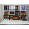 Iderama 306798D STOREBOX cajonera 6 cajones abiertos arco iris