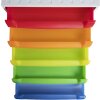 221098D Cajonera THE BOX 5 cajones abiertos Linicolor arco iris