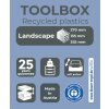TOOLBOX 3197213D Módulo de almacenaje 4 cajones Blanco Brillante