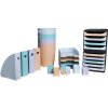 Durable 3094296D Cajonera Big Box Plus 5 compartimentos acuarelas
