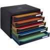 Exacompta 308914D Cajonera Big Box Plus Horizon formato apaisado 5 cajones