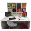 Exacompta 306914D Cajonera STOREBOX 6 cajones abiertos Negro Arlequín