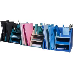 Exacompta 394202D Organizador de sobremesa Bee Azul Marino Azul claro