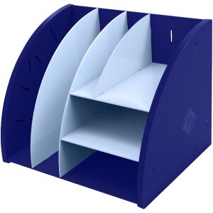 Exacompta 394202D Organizador de sobremesa Bee Azul...