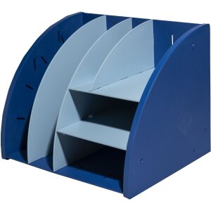 Exacompta 394202D Organizador de sobremesa Bee Azul Marino Azul claro
