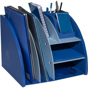 Exacompta 394202D Organizador de sobremesa Bee Azul Marino Azul claro