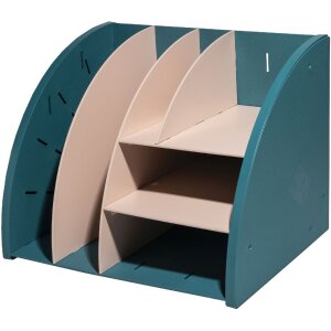Exacompta 394606D Organizador de sobremesa Skandi Pacific Blue Nude