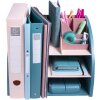Exacompta 394606D Organizador de sobremesa Skandi Pacific Blue Nude