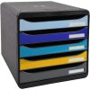 Exacompta 3094202D Cajonera Big Box Plus 5 cajones Bee Azul