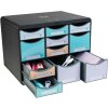 Exacompta 3132796D Cajonera STORE BOX MULTI 11 cajones acuarelas