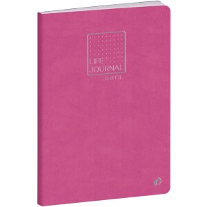 Cuaderno Quo Vadis Life Journal Dots Rosa 15x21 cm Papel...