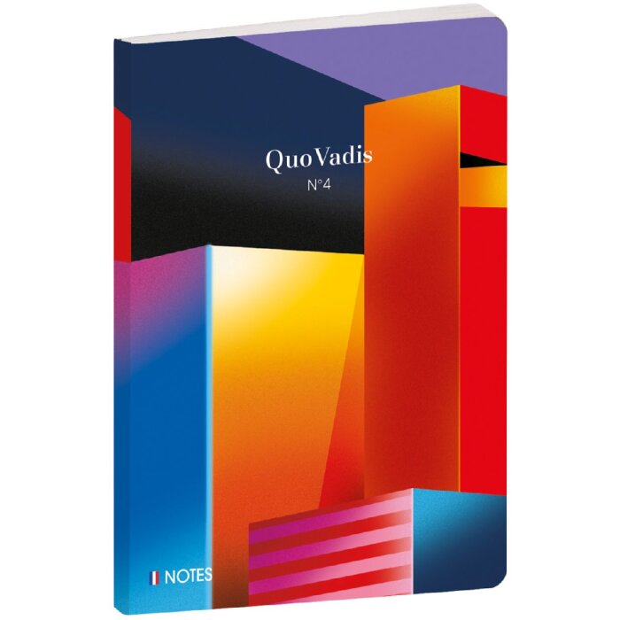 Cuaderno Quo Vadis Iconic Multicolor Rayado 15x21 cm