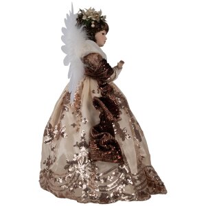 Clayre & Eef 50778 Ángel Decorativo Beige...