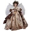 Clayre & Eef 50778 Ángel Decorativo Beige 50x30x65 cm Navidad Clásico