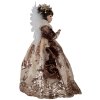 Clayre & Eef 50778 Ángel Decorativo Beige 50x30x65 cm Navidad Clásico