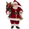 Clayre & Eef 65597 Papá Noel Decoración Rojo Blanco 17x10x27 cm