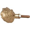 Clayre Eef Pomo Concha Dorado 4x3x3 cm Retro Vintage Poliresina