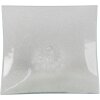 Clayre Eef Decoración Tazón Vidrio Transparente 15x15x7 cm Plato Servir Moderno