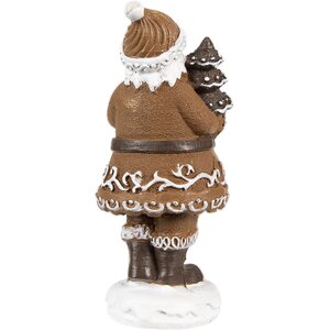 Clayre & Eef 6PR4305 Decoración Papá Noel 3x3x8 cm