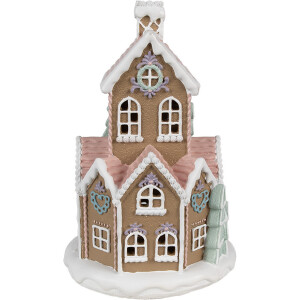 Clayre & Eef 6PR4308 Decoración casa con LED Ø 14x22 cm / 3xAAA
