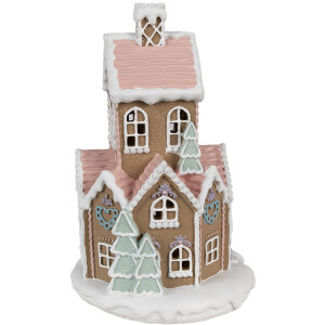 Clayre & Eef 6PR4308 Decoración casa con LED Ø 14x22 cm / 3xAAA