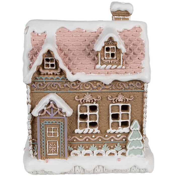 Clayre & Eef 6PR4317 Decoración casa con LED 13x10x16 cm / 3xAAA