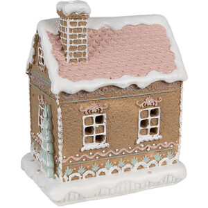 Clayre & Eef 6PR4317 Decoración casa con LED 13x10x16 cm / 3xAAA