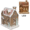 Clayre & Eef 6PR4317 Decoración casa con LED 13x10x16 cm / 3xAAA