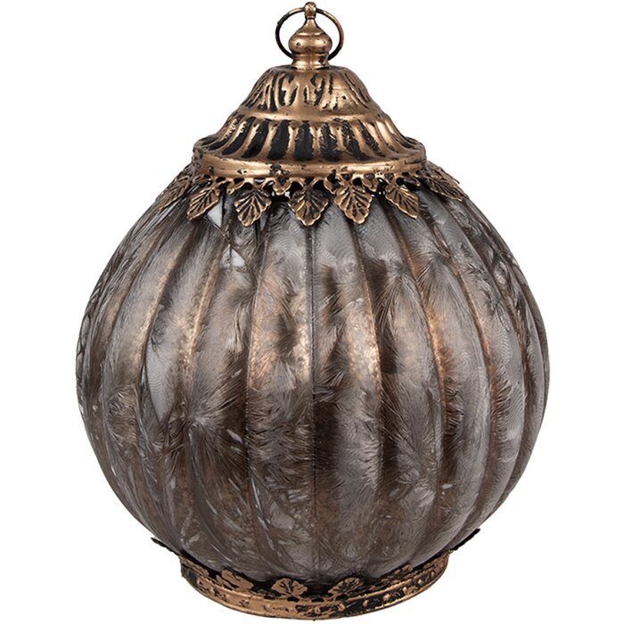 Clayre & Eef 6GL4565 Decoración con LED Ø 15x20 cm / 2xAAA