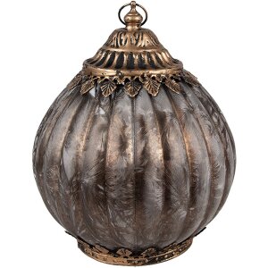 Clayre & Eef 6GL4565 Decoración con LED Ø 15x20 cm / 2xAAA