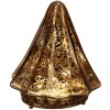 Clayre & Eef 6GL4566 Árbol de Navidad con LED Ø 14x16 cm / 2xAAA