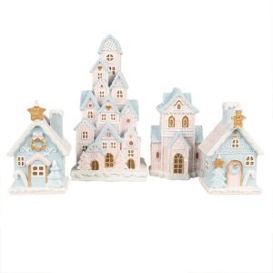 Clayre & Eef 6PR4201 Decoración Casa con LED 9x8x15 cm