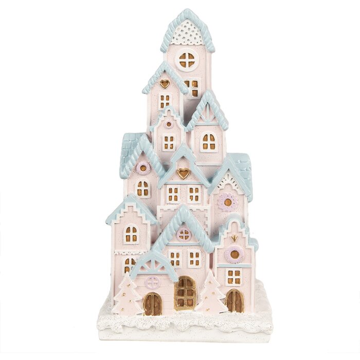 Clayre & Eef 6PR4202 Decoración Casa con LED 13x13x26 cm