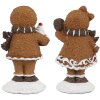 Clayre & Eef 6PR4306 Decoración hombre de jengibre set de 2 2x2x5 cm