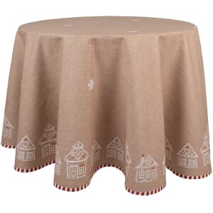 Clayre Eef Mantel Redondo 170 cm Marrón...