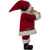 Clayre Eef decoración navideña figura oso 51 cm rojo plástico textil