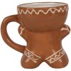 Taza Clayre & Eef Gingerbread Man 325 ml Taza cerámica marrón Navidad