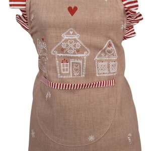 Clayre Eef delantal de cocina infantil casa de jengibre...