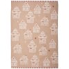 Clayre Eef GBB42-1 Paño de cocina 50x70 cm Casa de jengibre marrón Algodón