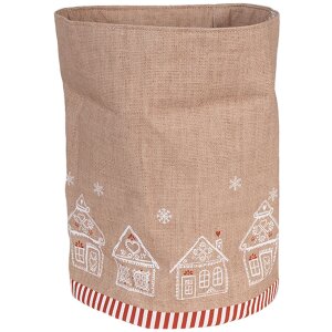 Clayre Eef GBB50 Cesta de Pan Casa de Pan de Jengibre...