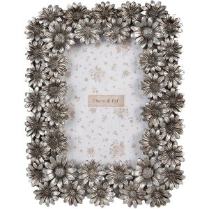 Clayre & Eef Marco 10x15 cm Plata Diseño...