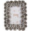 Clayre & Eef Marco 10x15 cm Plata Diseño Floral Retro