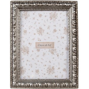 Clayre & Eef 2F1172 Marco Foto Plata 17x2x22 cm / 13x18 cm Estilo Boho