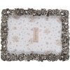 Clayre & Eef 2F1182 Marco de Foto Color Plata 17x2x21 cm Estilo Retro Vintage