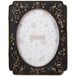 Clayre & Eef 2F1184 Marco Foto Negro Vintage 13x18 cm...