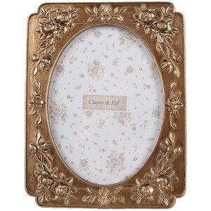Clayre & Eef 2F1190 Marco Foto Oro 17x2x22 cm 10x15...