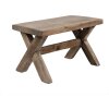 Clayre & Eef 6H2315 Mesa para Plantas Madera Marrón 24x13x14 cm Estilo Bohemio