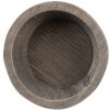 Clayre & Eef 6H2323 Cuenco Decorativo Madera Marrón Ø 15x4 cm Estilo Bohemio