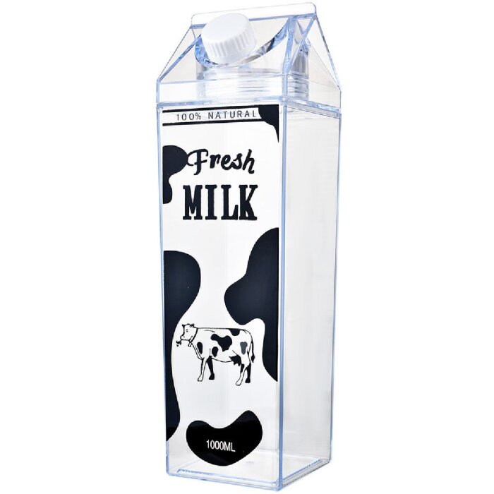 Clayre & Eef 65707 Botella 1000 ml 8x8x26 cm